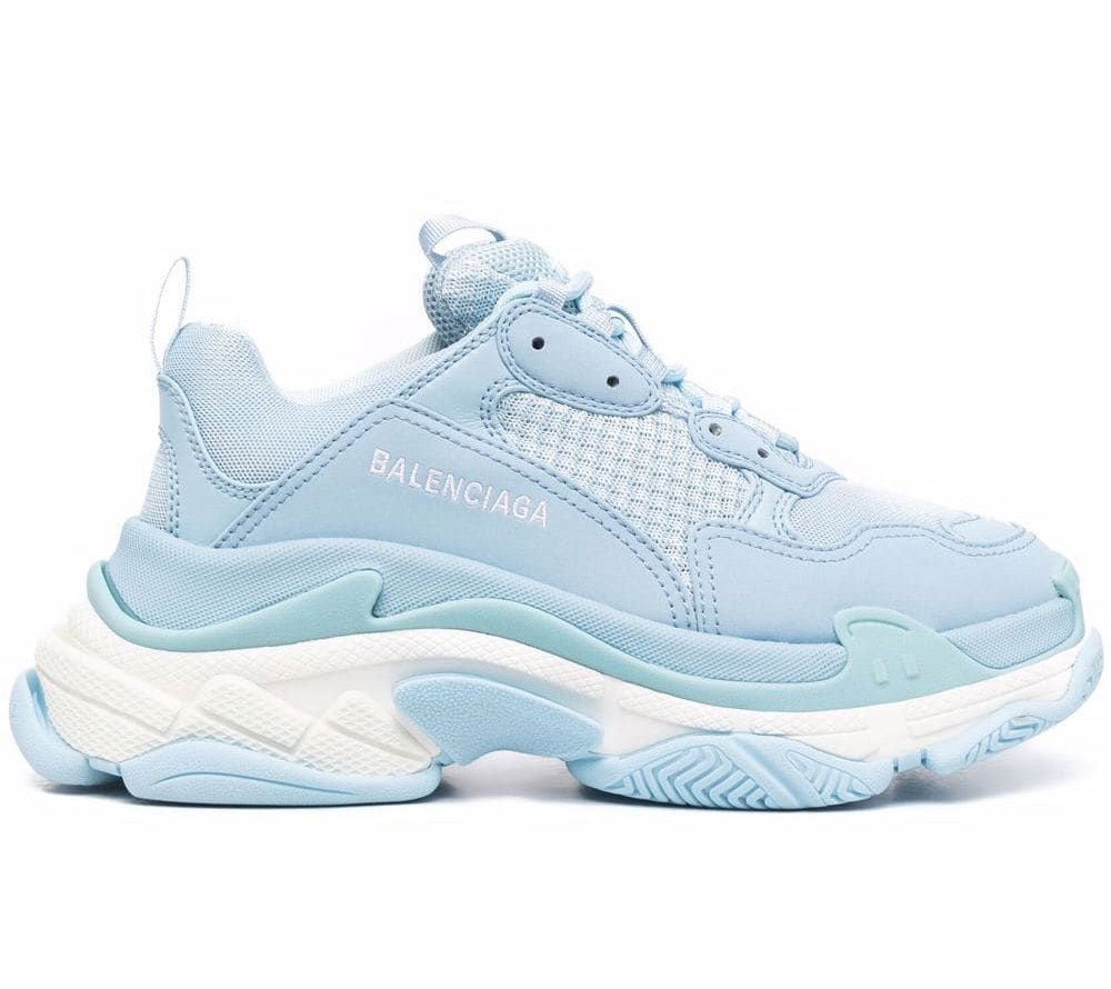 Tenisky a topánky Balenciaga Triple S W Modrá | 524039W2CA74090, 0