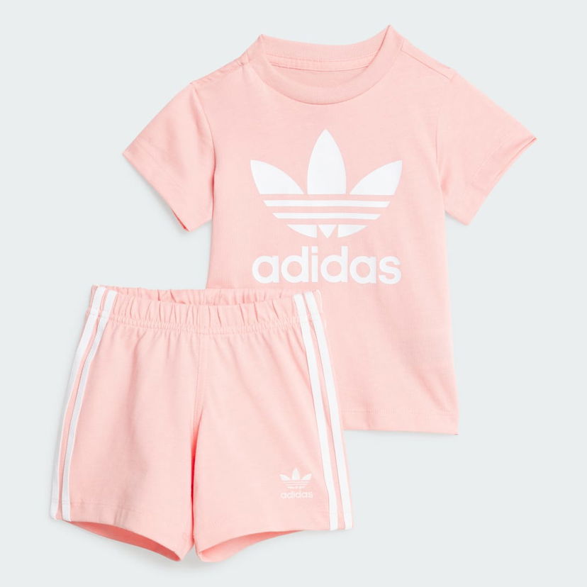 Súprava adidas Performance Kids T-Shirt and Shorts Set Ružová | JC6580