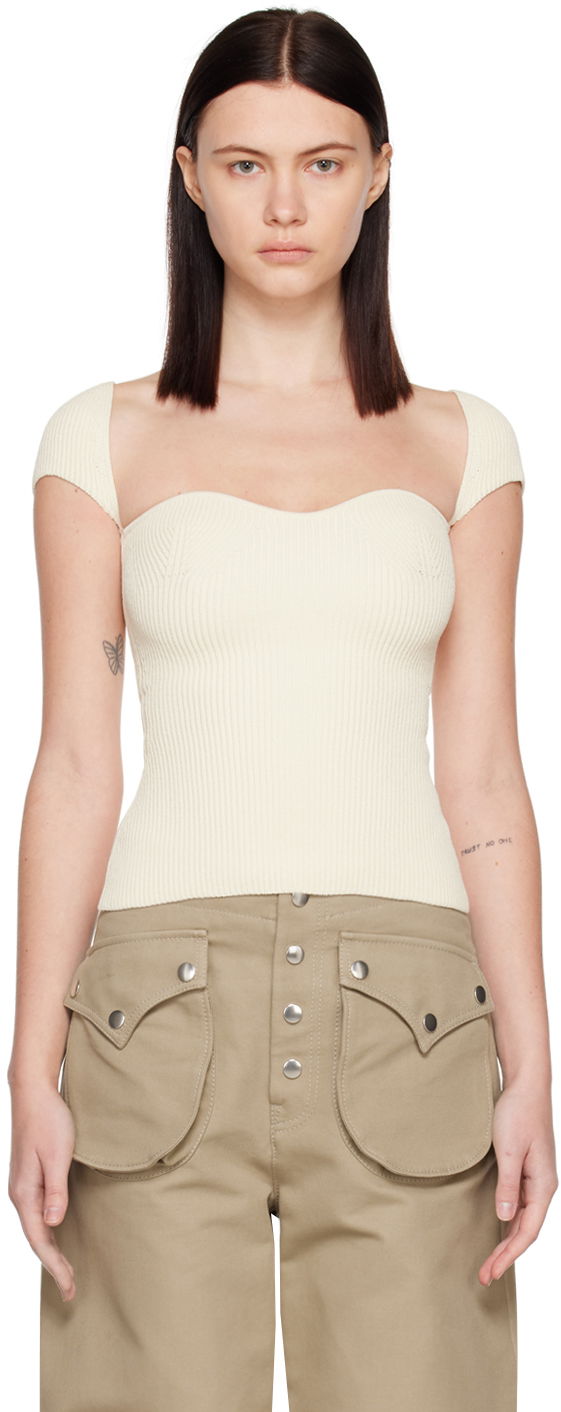 Tričko Khaite The Ista T-Shirt Biela | 8420400, 0