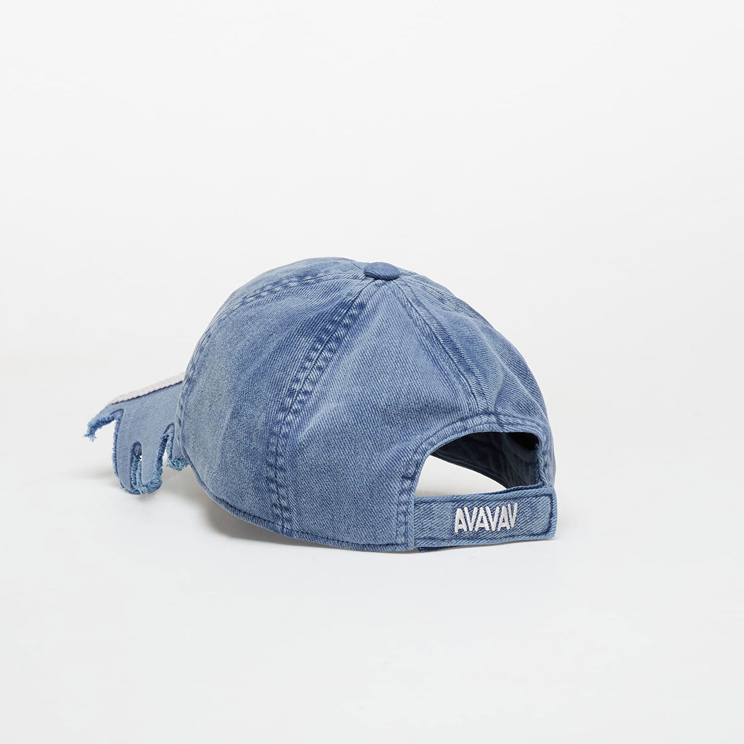 Šiltovka adidas Originals AVAVAV Slashed Denim Cap 3S Modrá | KC6666, 1