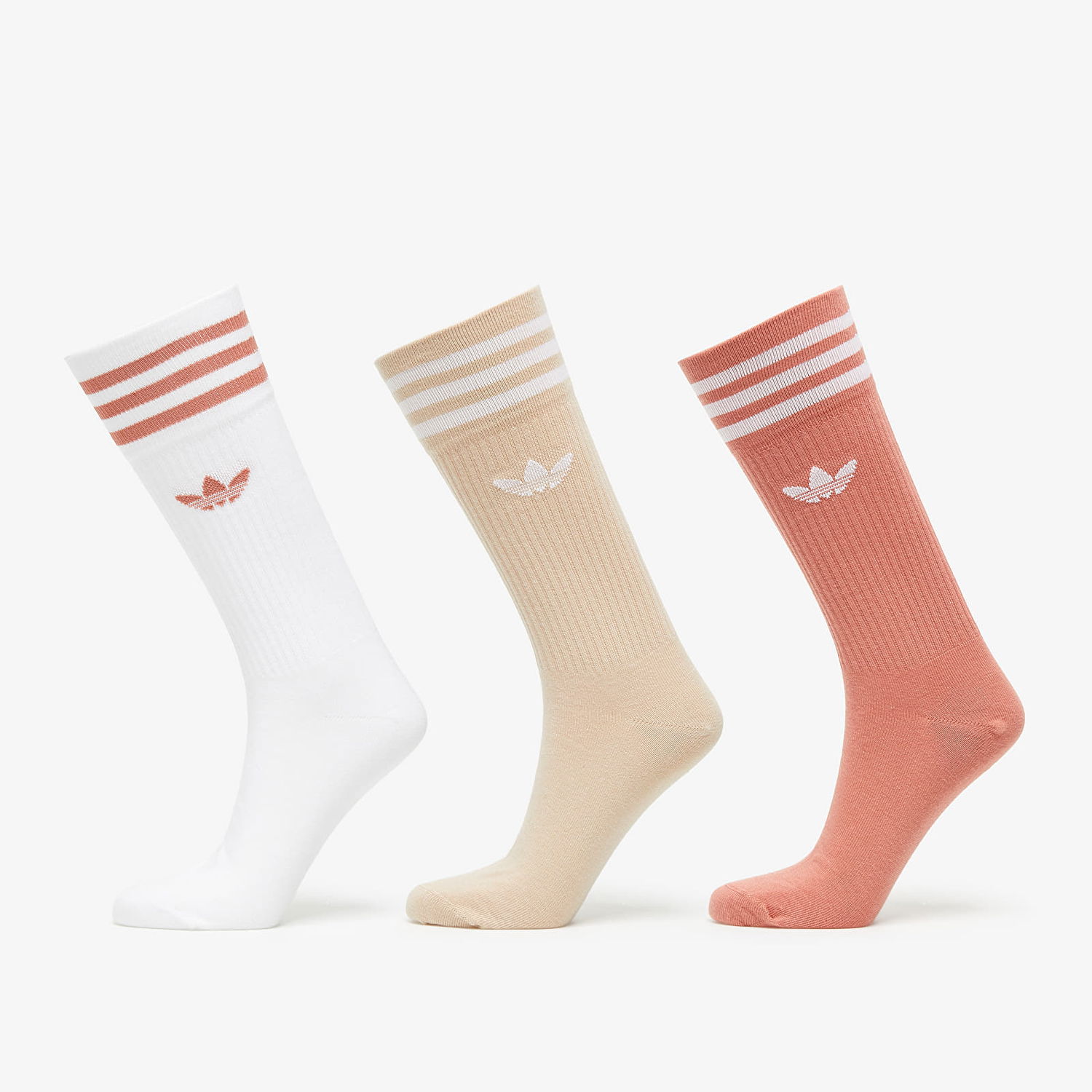 Ponožky adidas Originals Crew Socks 3-Pack Rôznofarebný | HL6767, 0