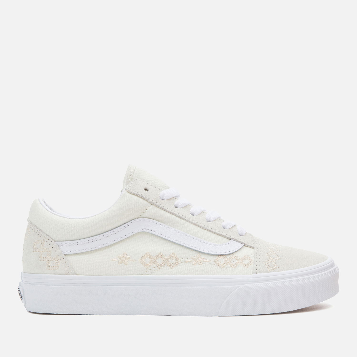 Tenisky a topánky Vans Women's Old Skool Trainers - Craftcore Marshmallow - UK 4 Biela | VN0007NTCDA, 0