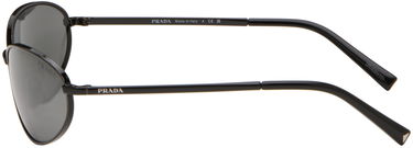 Slnečné okuliare Prada Logo Oval Sunglasses Čierna | 0PR A59S 1AB60G59 8056262147764, 2