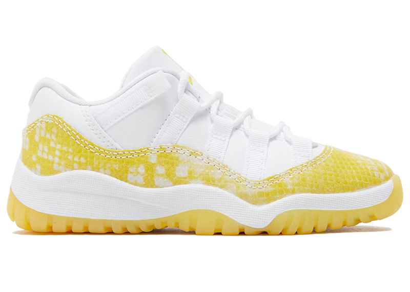 Tenisky a topánky Jordan Air Jordan 11 Retro Low Snakeskin (TD) Biela | 645107-107, 0