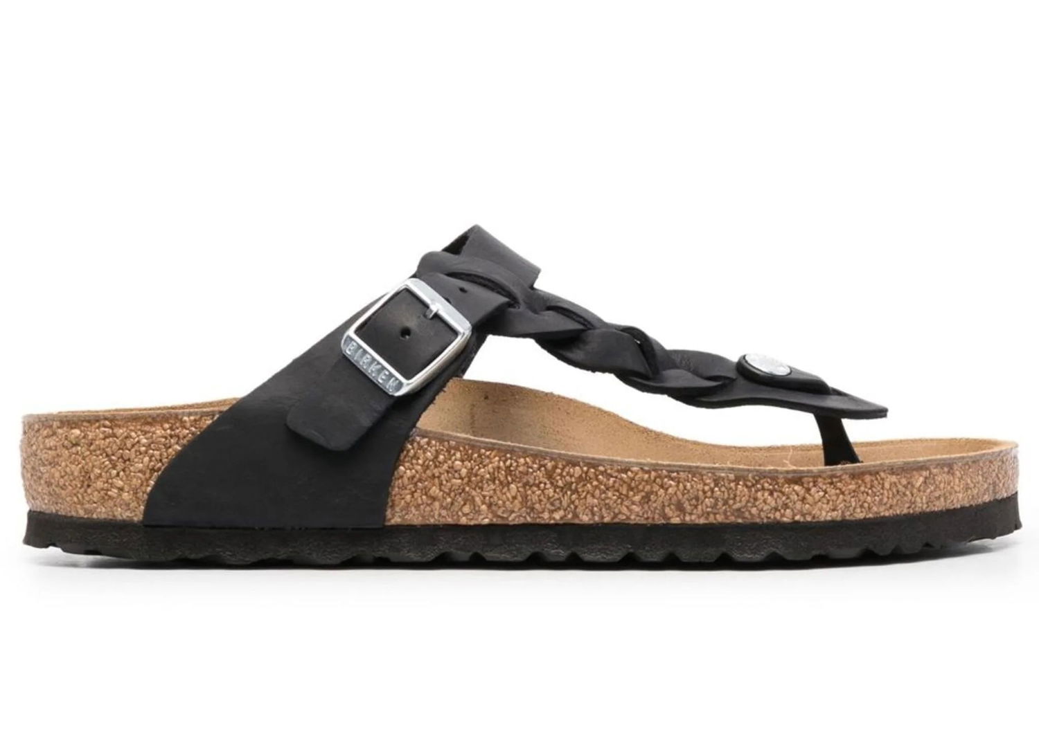 Tenisky a topánky Birkenstock Gizeh Oiled Black Čierna | 1021349/1021360, 0