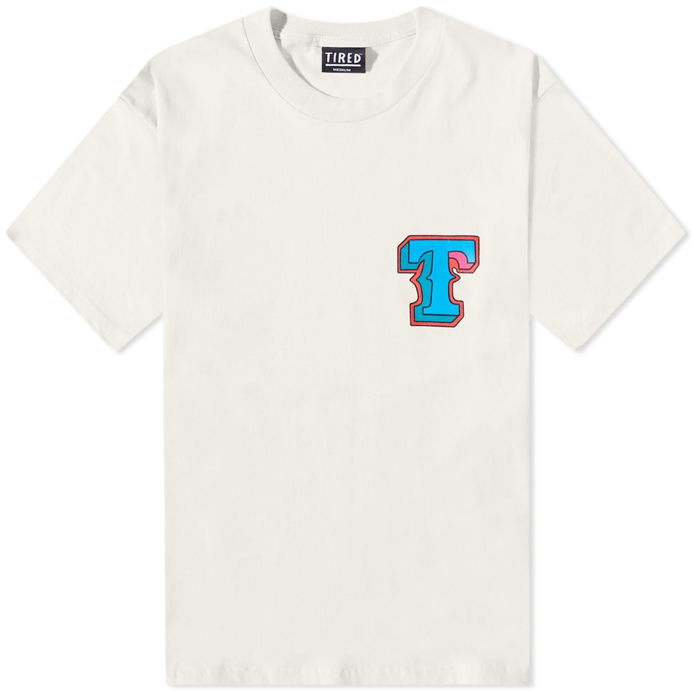 Tričko Tired Skateboards Tired Skateboards Clown Graphic T-Shirt Biela | TS00225-BGE, 0