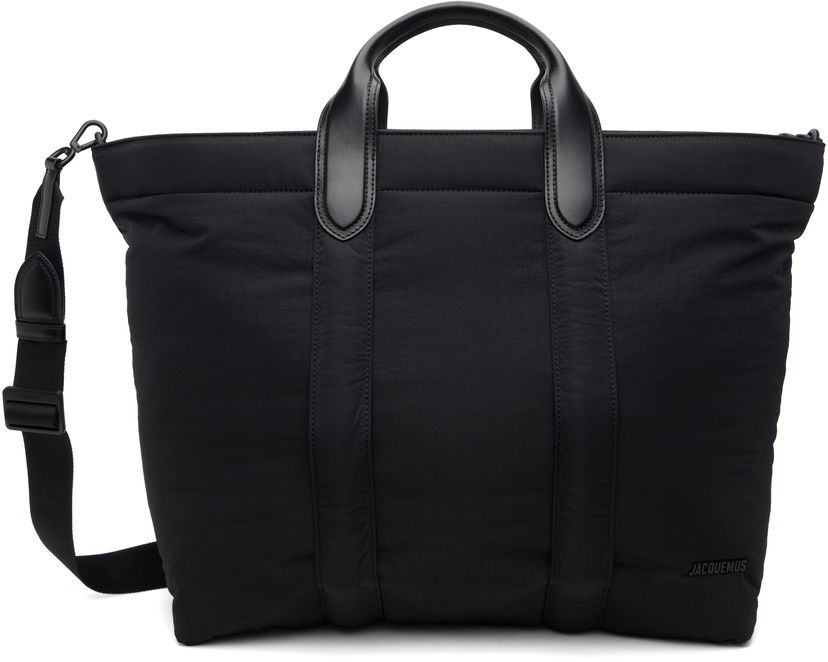 Tote bag Jacquemus La Croisière 'The Bambino shopper' Tote Čierna | 25EBAM00423AW00424