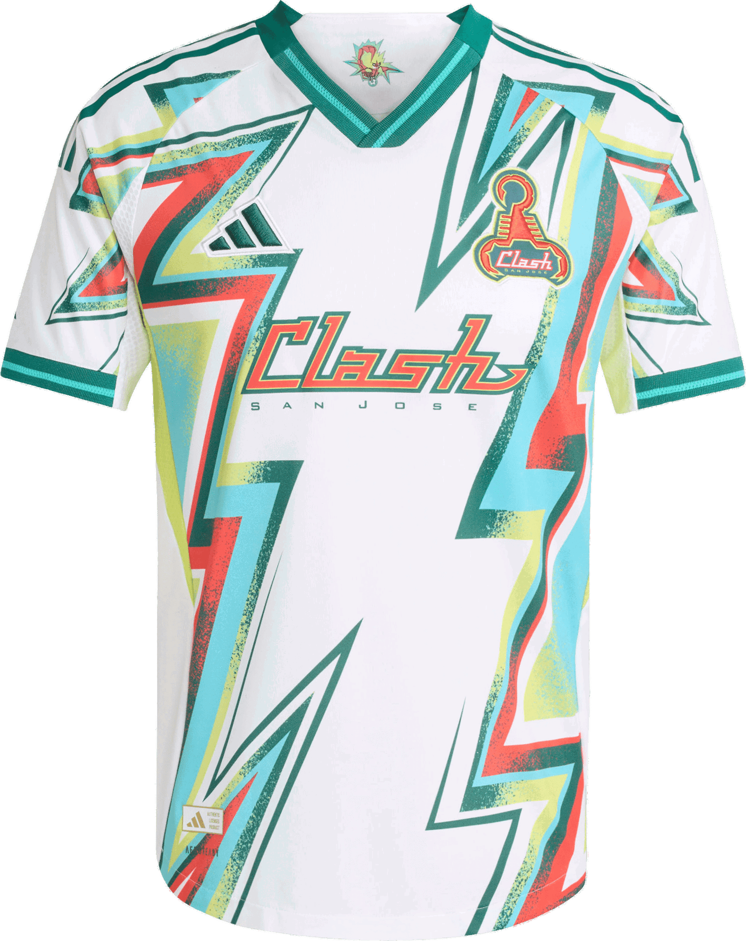Dres adidas Originals San Jose Earthquakes Authentic 3rd Jersey 2025/26 Biela | ji7327, 0