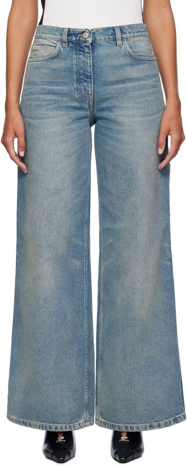 Džínsy Courrèges Hammer Baggy Jeans Modrá | 324DPA253DE0033, 0