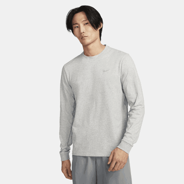 Tričko Nike Dri-FIT Primary Long Sleeve Versatile T-Shirt Šedá | FB8585-063, 0