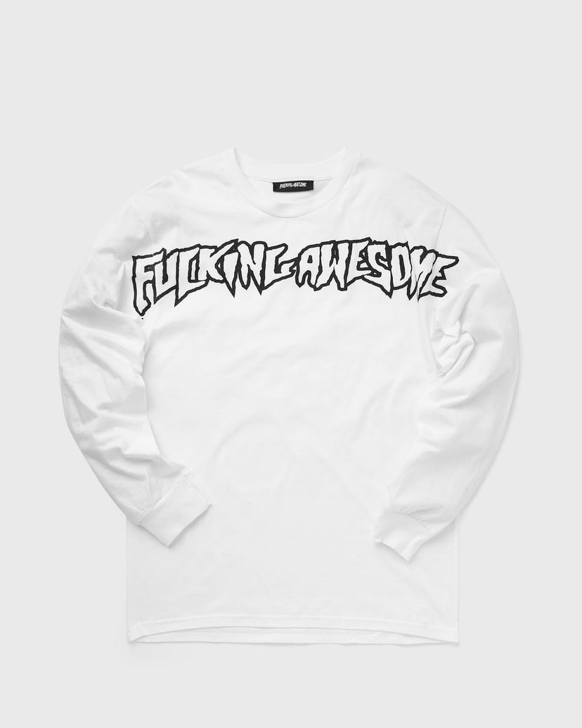 Tričko Fucking Awesome Big Stamp Longsleeve Biela | PN14761-WHITE