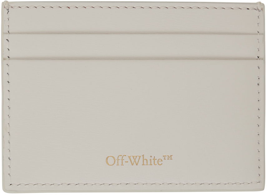 Oblečenie Off-White Jitney Card Holder Šedá | OWND035C99LEA0010400, 1
