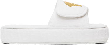 Oblečenie Versace Versace Allover Platform Slippers Biela | ZSL000003_ZCOSP052, 0