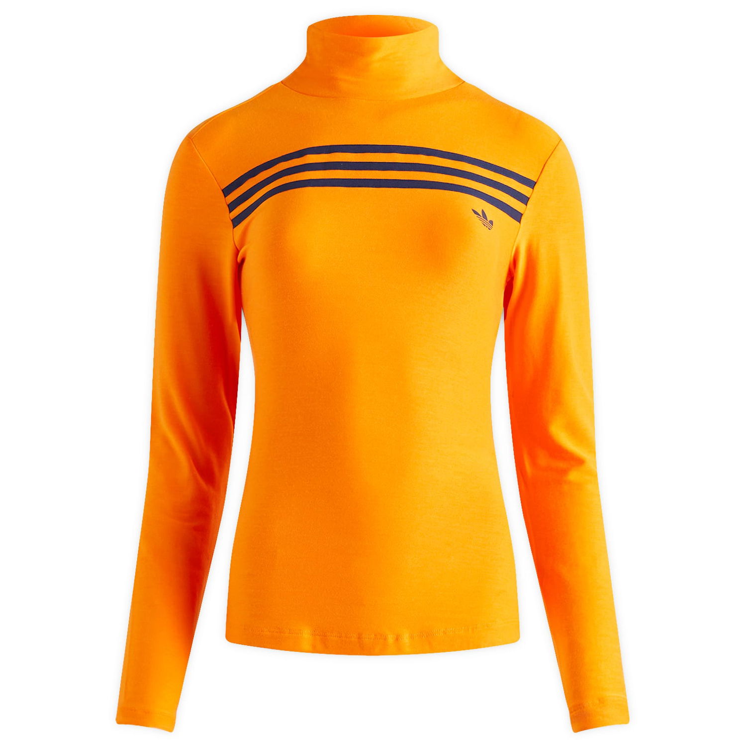 Tričko adidas Originals Long Sleeve 3 Striped T-Shirt Oranžová | JN8313, 0