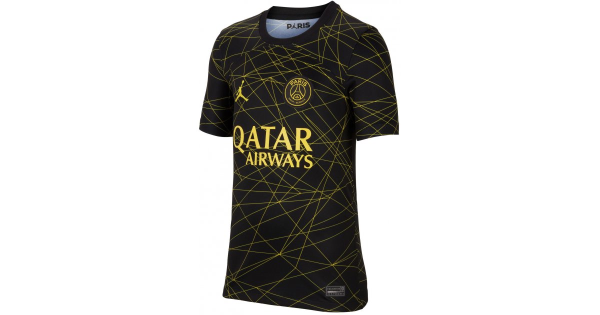 Dres Jordan Jersey Paris Saint-Germain Stadium 2022/23 Čierna | dr4041-011, 1