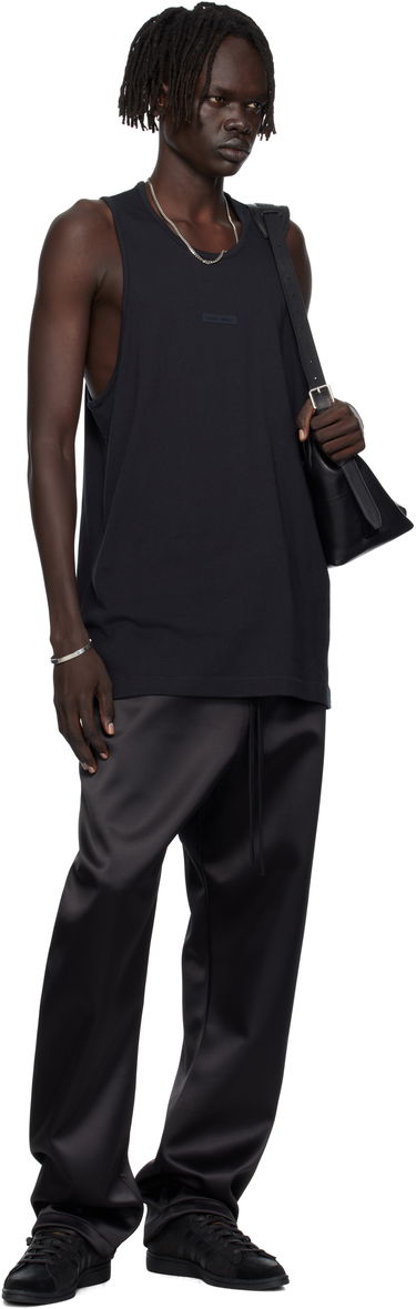 Tepláky Fear of God Fear of God ESSENTIALS Bonded Satin Relaxed Track Pants Čierna | 130SP258210F, 3