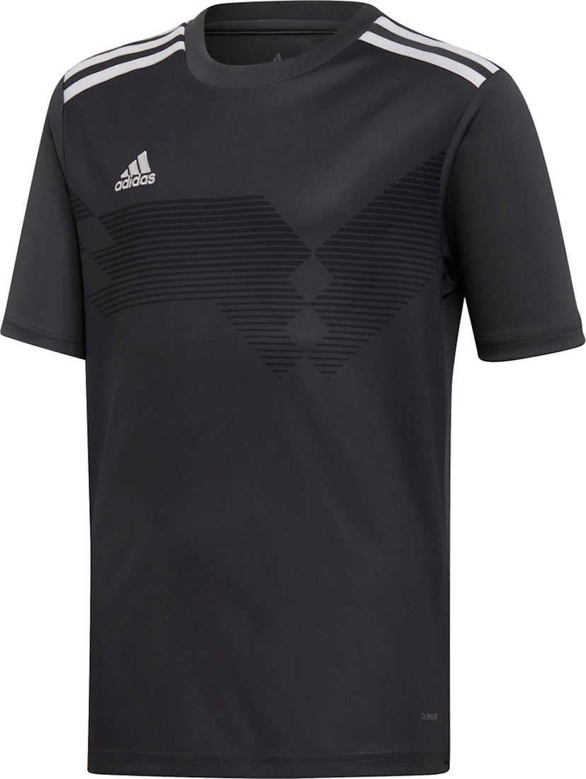 Dres adidas Originals Geometric Patterned Short Sleeve Jersey Campeon 19 Čierna | dp3156