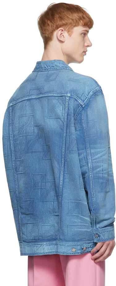 Bunda We11done Denim Jacket Modrá | WD-DJ1-22-366-U-BL, 2