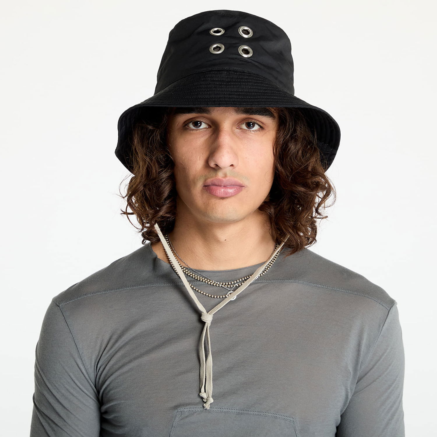 Klobúk Rick Owens DRKSHDW Woven Padded Gilligan Hat Čierna | DA02D2479 MUES1 09, 0