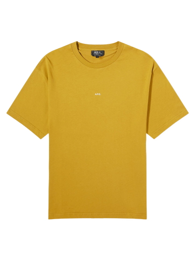 Tričko A.P.C. Kyle Logo T-Shirt Žltá | COEIO-H26929-EAG