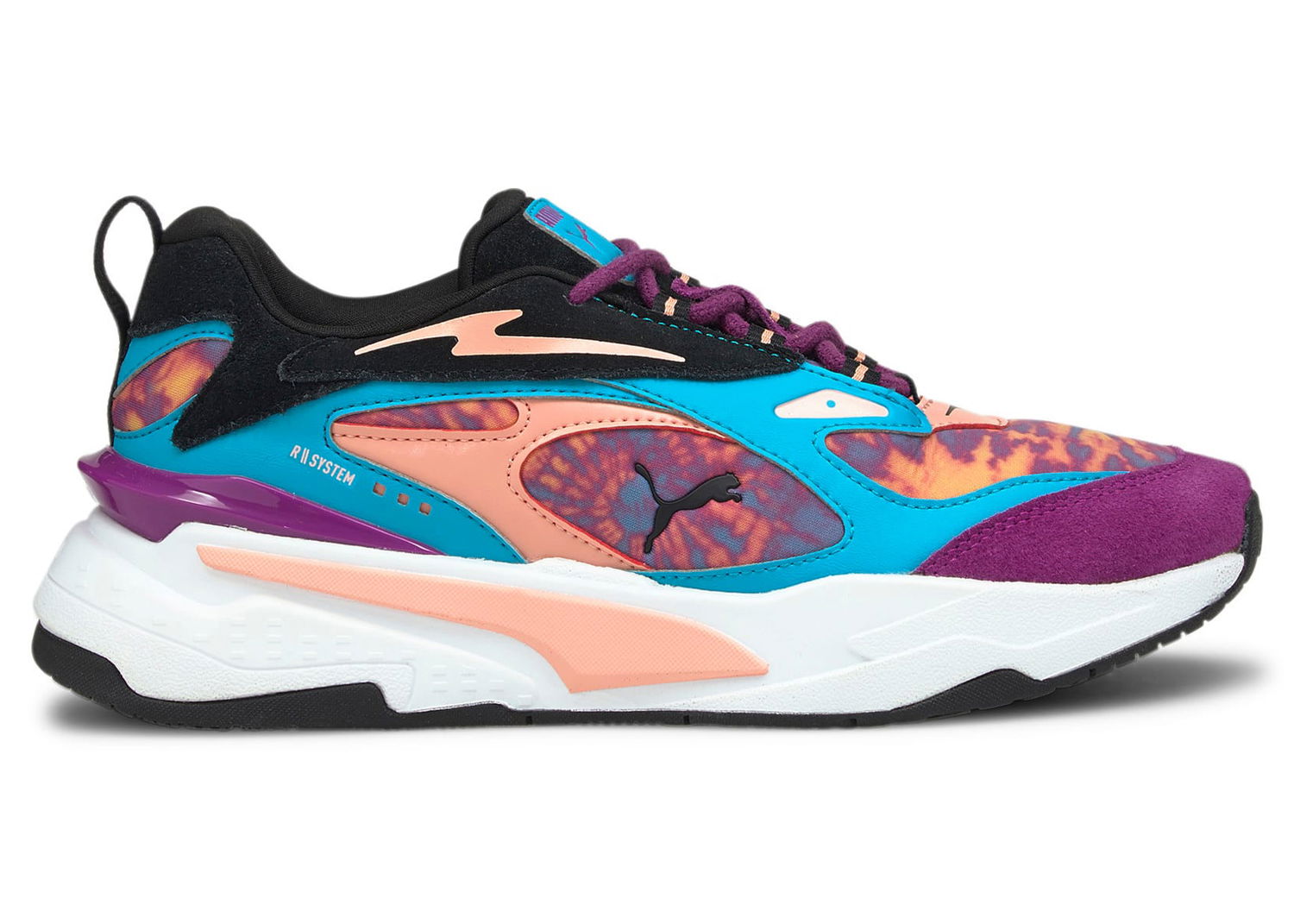 Tenisky a topánky Puma RS-Fast Tie-Dye Forever Scuba Blue Byzantium (Women's) Rôznofarebný | 375786-01, 0
