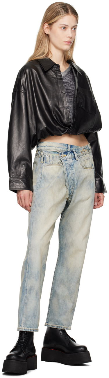 Džínsy R13 R13 Crossover Jeans Modrá | R13W2048 D218A, 3