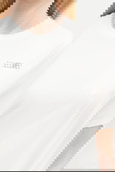 Tričko Maison Margiela Cotton T-Shirt Biela | S52GC0336, 3