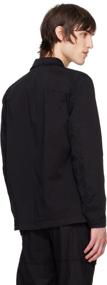 Košeľa Stone Island Stretch Cotton Overshirt Čierna | K1S15 1200128 S0012, 2