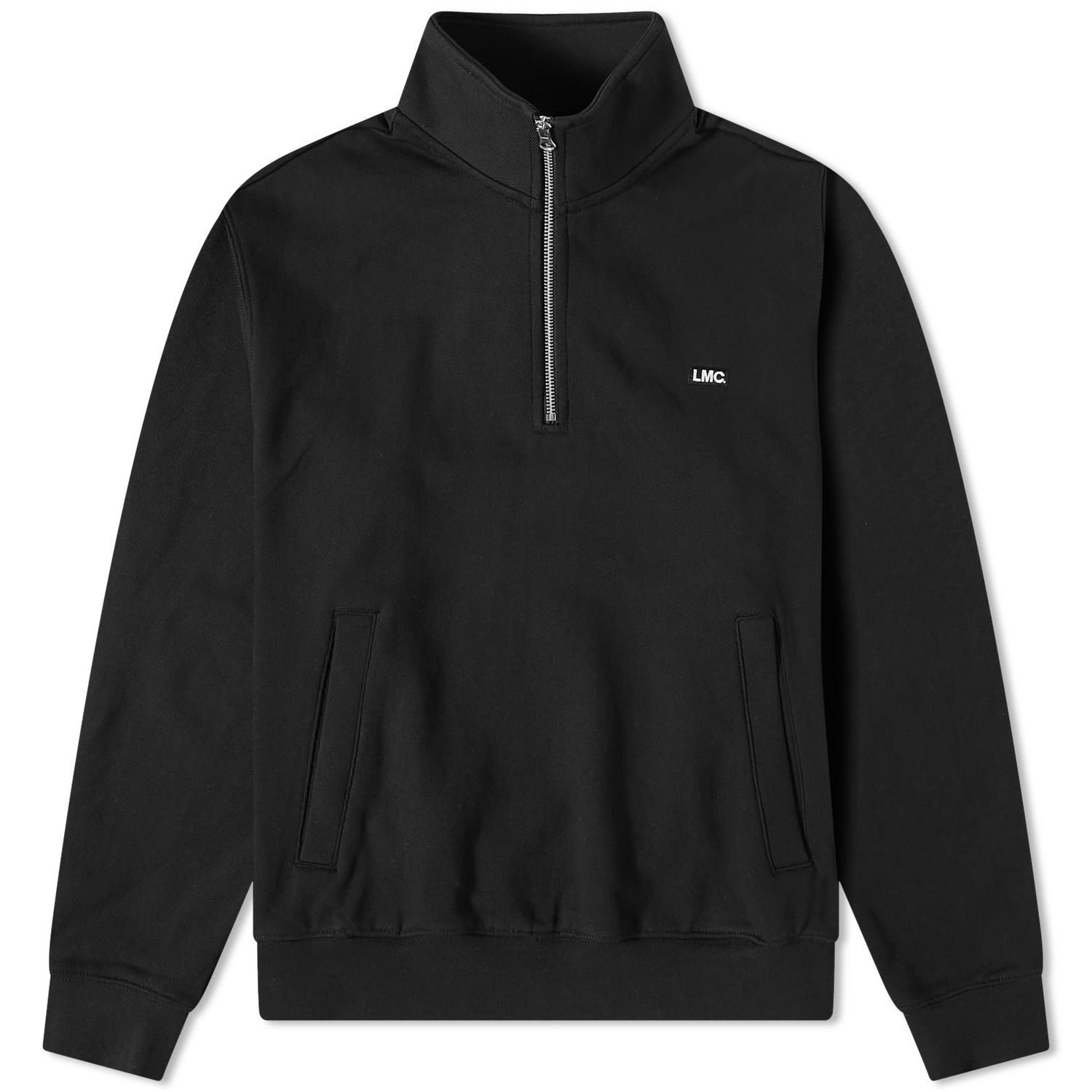 Mikina LMC Box Logo Quarter Zip Sweat Čierna | 0LM23SSW112-BLK, 0