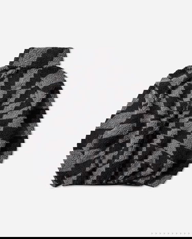 Bunda Vans Act of Disagreement Relief Check Checkerboard Quarter-Zip Fleece Jacket Rôznofarebný | VN000RPQFLC1, 2