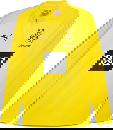 Mikina Puma Puma BVB Training 1/4 Zip Top Žltá | 946269-01, 0