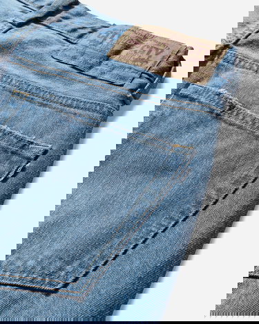 Džínsy BAPE Shark Loose Fit Denim Pants Modrá | 1L80150006 INDIGO, 4