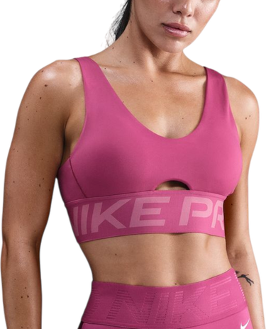Podprsenka Nike Pro Indy Plunge Medium Support Sports Bra Ružová | hf7324-634, 0