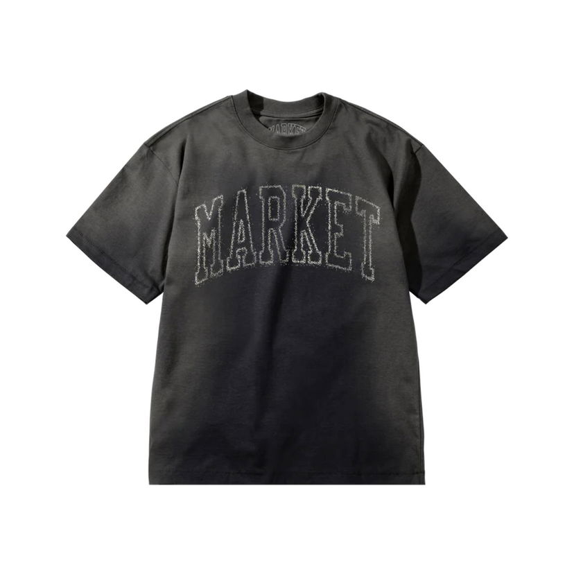 Tričko MARKET Vintage Arc T-Shirt Šedá | SS0210-BLACK