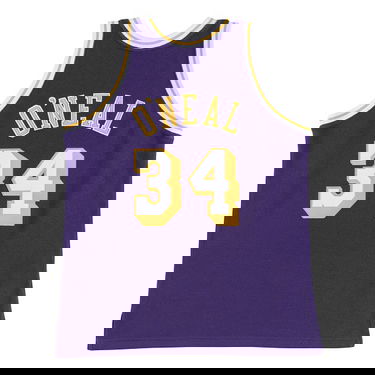 Dres Mitchell & Ness LA Lakers 1996-97 Shaquille O'Neal Reversed Fleece Swingman Jersey Fialová | SMJYBW18064-LALPURP97SON, 1