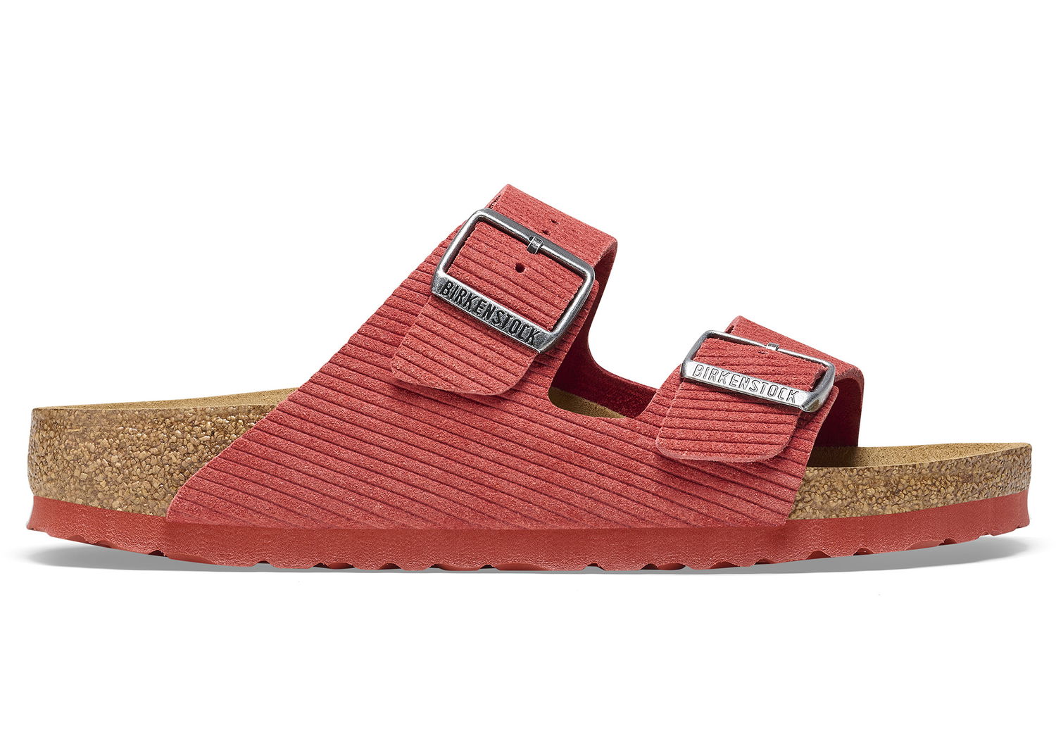 Tenisky a topánky Birkenstock Arizona Embossed Corduroy Suede Sienna Red Ružová | 1026145/1026102, 0
