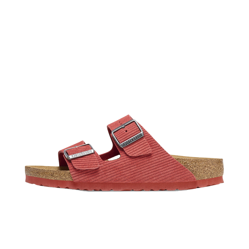 Tenisky a topánky Birkenstock Arizona Embossed Corduroy Suede Sienna Red Ružová | 1026145/1026102