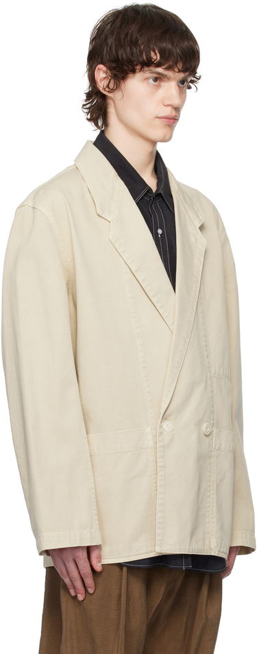 Bunda LEMAIRE Lemaire Workwear Denim Blazer Béžová | JA1062 LD1008, 1