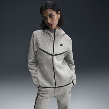 Mikina Nike Sportswear Tech Fleece Windrunner Hoodie Šedá | HV6747-063, 1