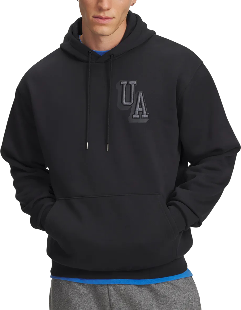 Mikina Under Armour Icon Fleece Graphic Hoodie Čierna | 6007591-001, 0