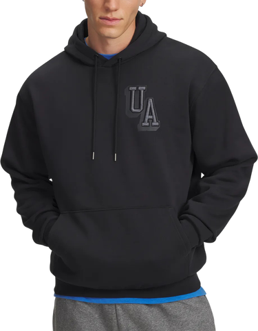 Mikina Under Armour Icon Fleece Graphic Hoodie Čierna | 6007591-001, 0