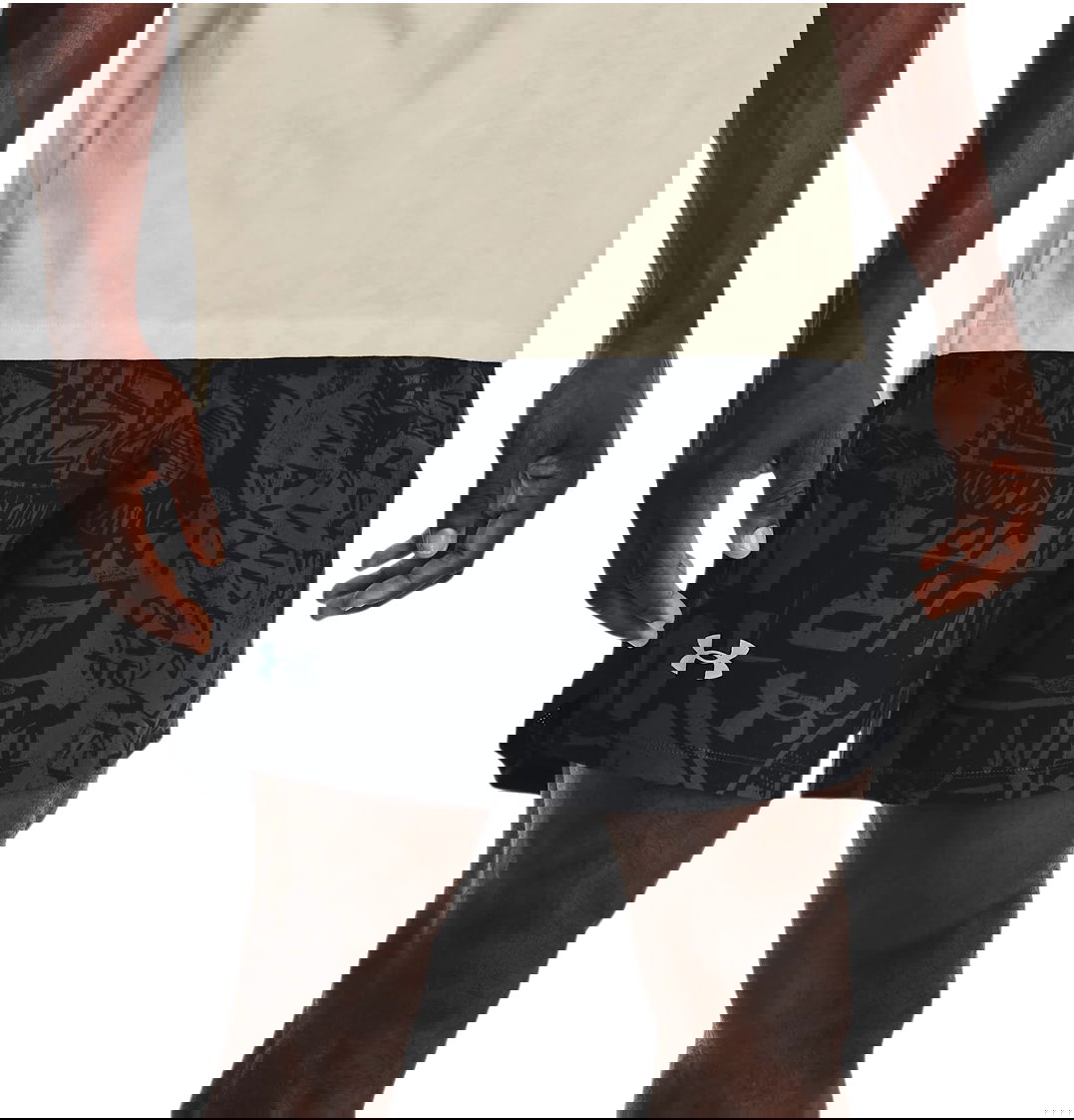 Šortky Under Armour Shorts Destroy All Miles Čierna | 1370334-001, 0