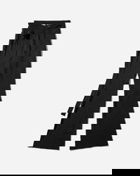 Flared Wrap Suit Pants