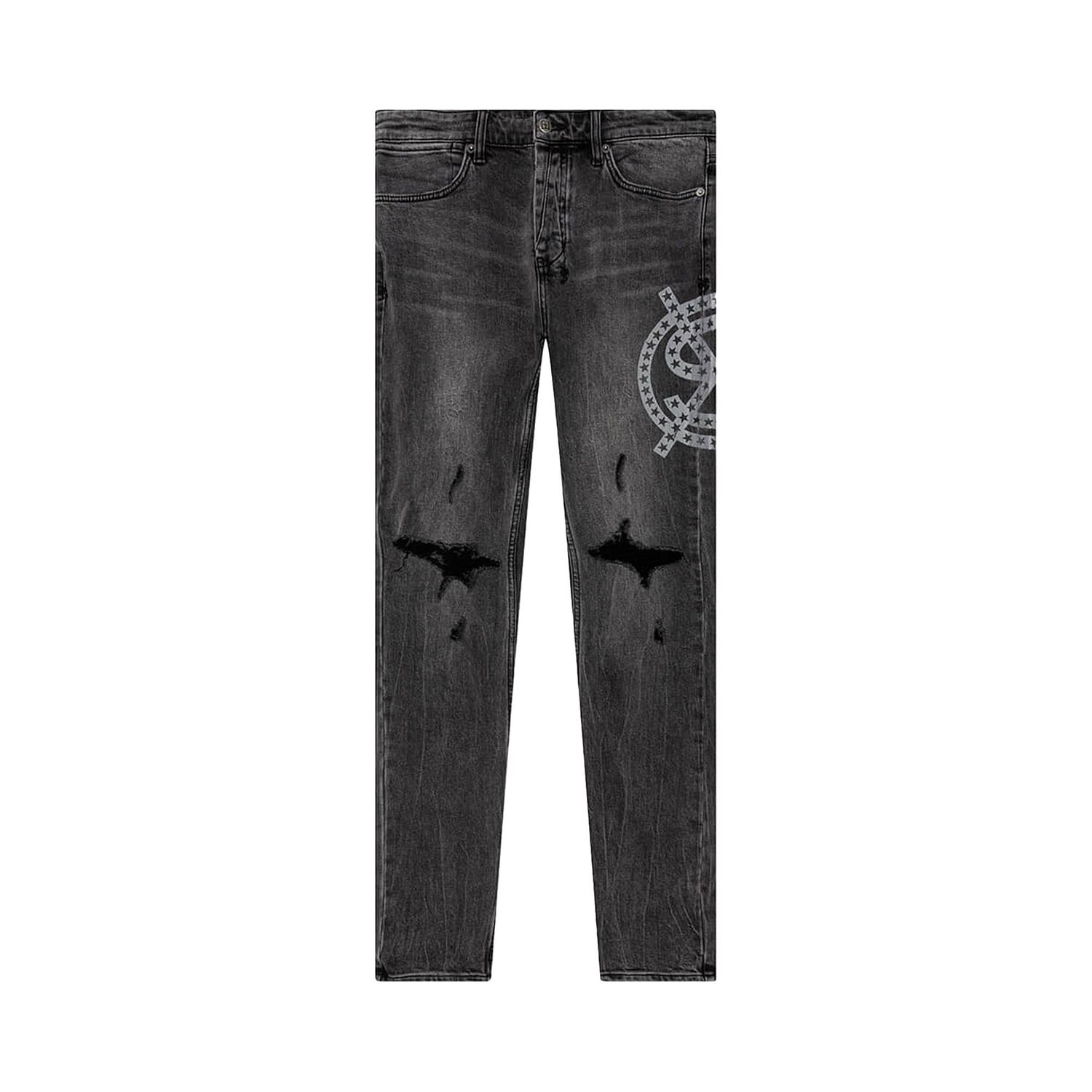 Džínsy Ksubi Ksubi Van Winkle Paradox Star Jeans Čierna | 5000006735, 1