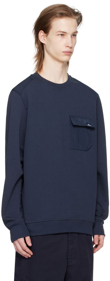 Mikina Paul Smith PS Paul Smith Patch Pocket Sweatshirt Navy | M2R-686Y-M21116-49, 1