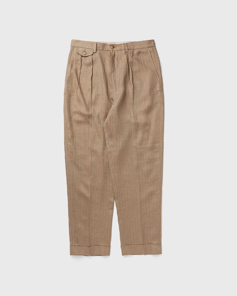 Nohavice Polo by Ralph Lauren WHITMANCHINO PLEATED Béžová | 710972100001