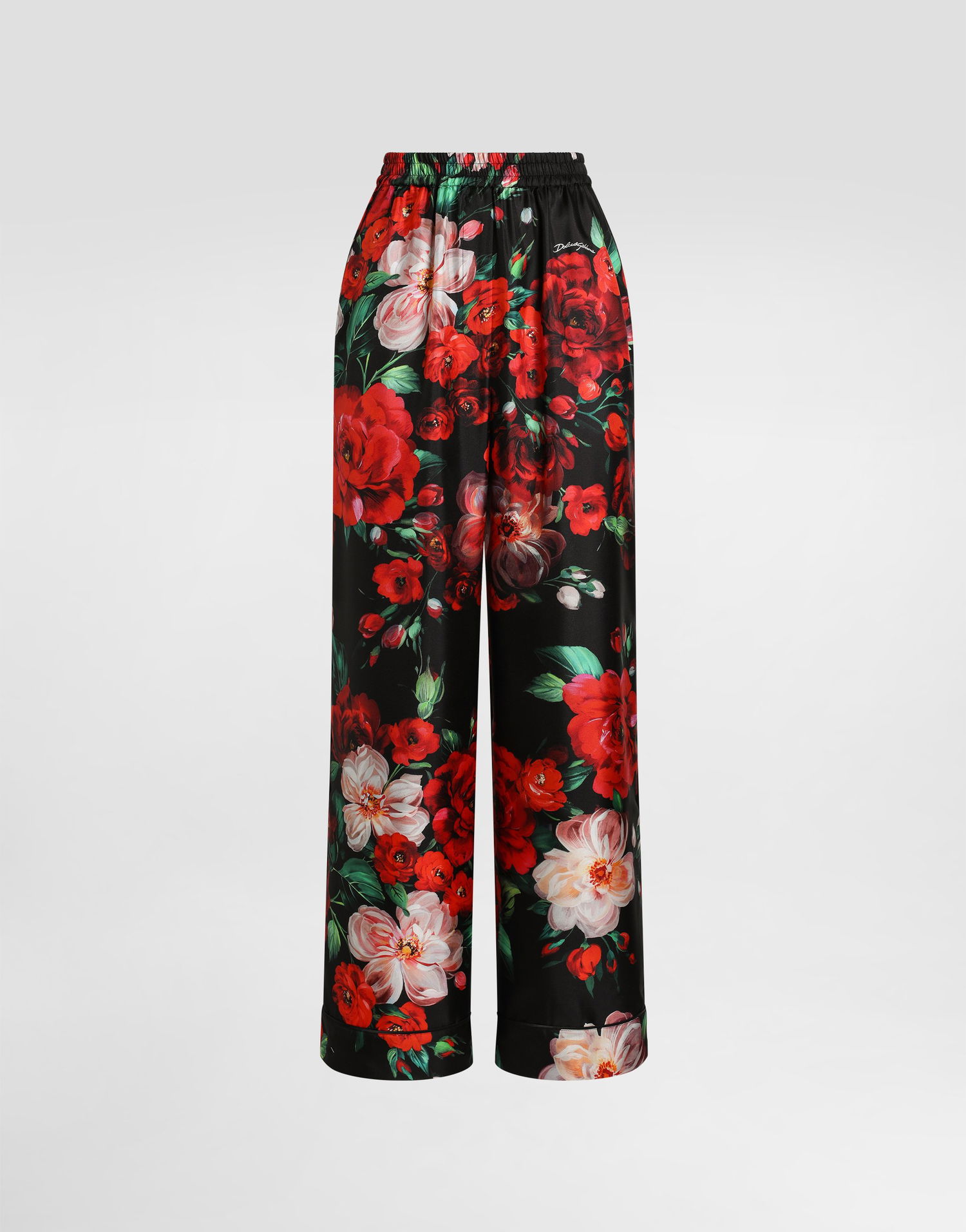 Pyžamo Dolce & Gabbana Dolce & Gabbana Rose Print Satin Pajama Pants Rôznofarebný | FTAMPTIS1ZDHN5PD, 0