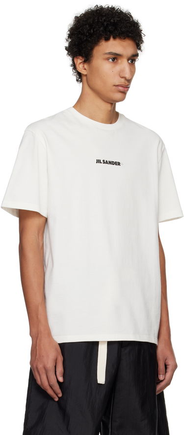 Tričko Jil Sander Jil Sander + Logo Print T-Shirt Biela | J47GC0156_J20103, 1