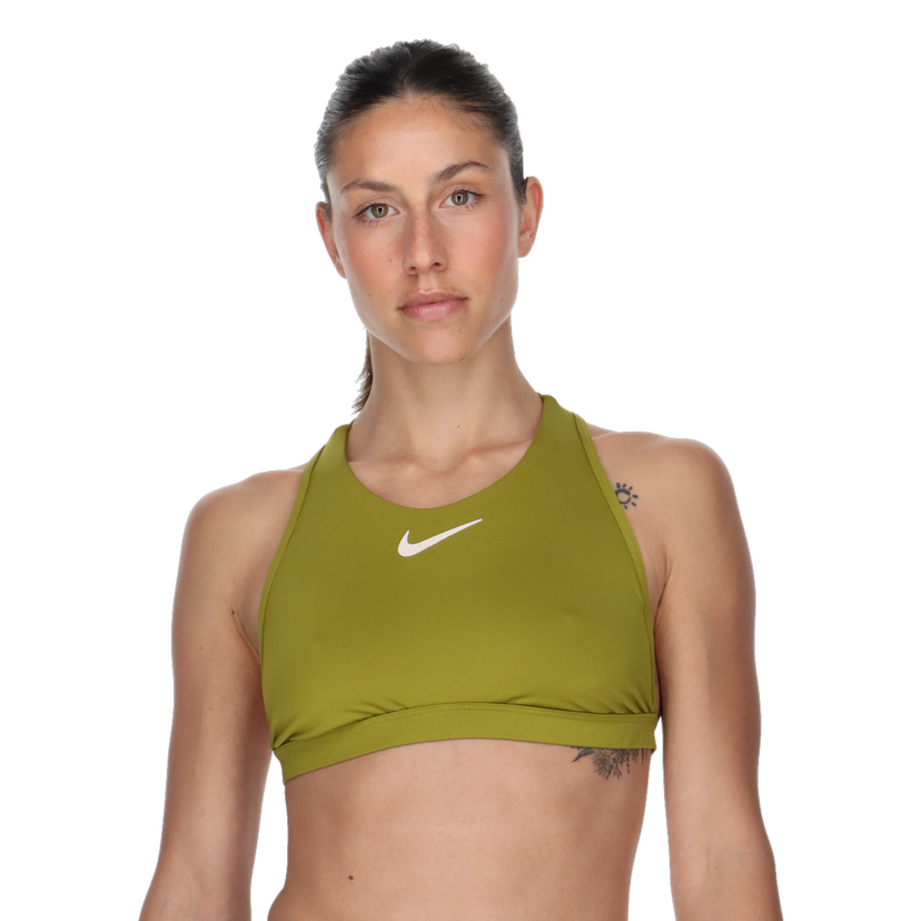 Plavky Nike High Neck Bikini Top Zelené | NESSD252-314