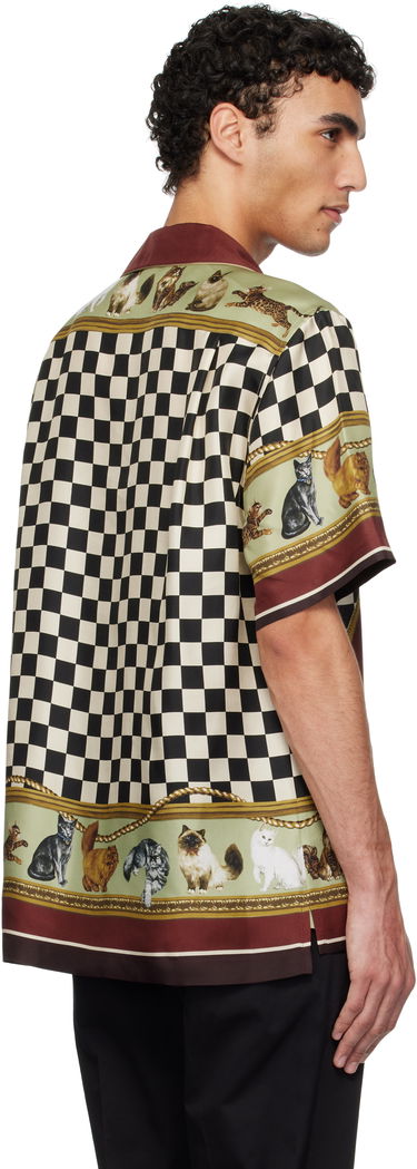 Košeľa Dolce & Gabbana Dolce&Gabbana Silk Cat Print Shirt Rôznofarebný | G5LH3THI1VV, 2